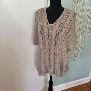 Tommy Bahama Light Tan Knit Sweater